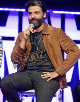 Star Wars The Rise of Skywalker Oscar Isaac (Poe Dameron) Suede Jacket